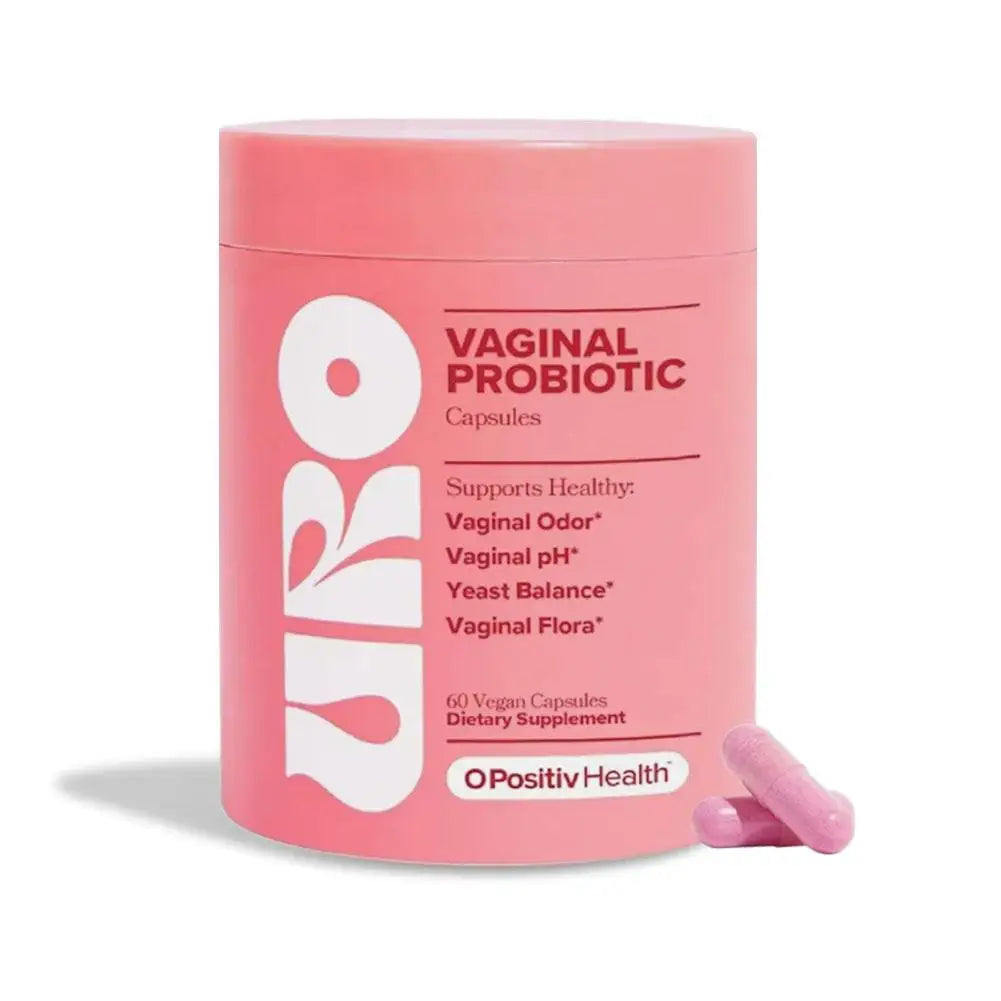 60Pcs/Bottle URO Women's Probiotics Capsules Prebiotics Vagina Health Maintain , PH , Yeast Balance Vaginal Care
