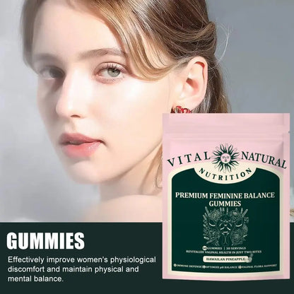 Women's Balance Gummies Help Regulate Physiological Balance And Enhances Immunity Rich In Multiple Vitamins Minerals