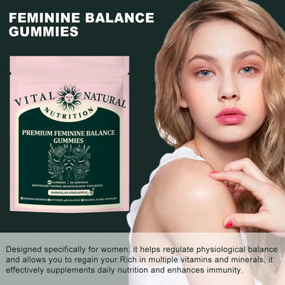 Women's Balance Gummies Help Regulate Physiological Balance And Enhances Immunity Rich In Multiple Vitamins Minerals