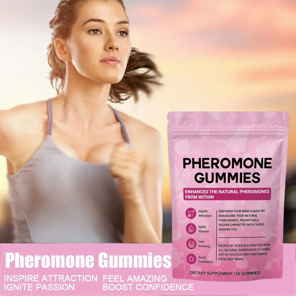 60pcs Pheromone Gummies Enhance Physical Immunity