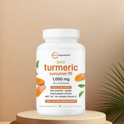 30pcs Turmeric Health Capsules With Black Pepper Supports Joint Health And Flexibility Dietary Supplement Vegetarian Antioxidant
