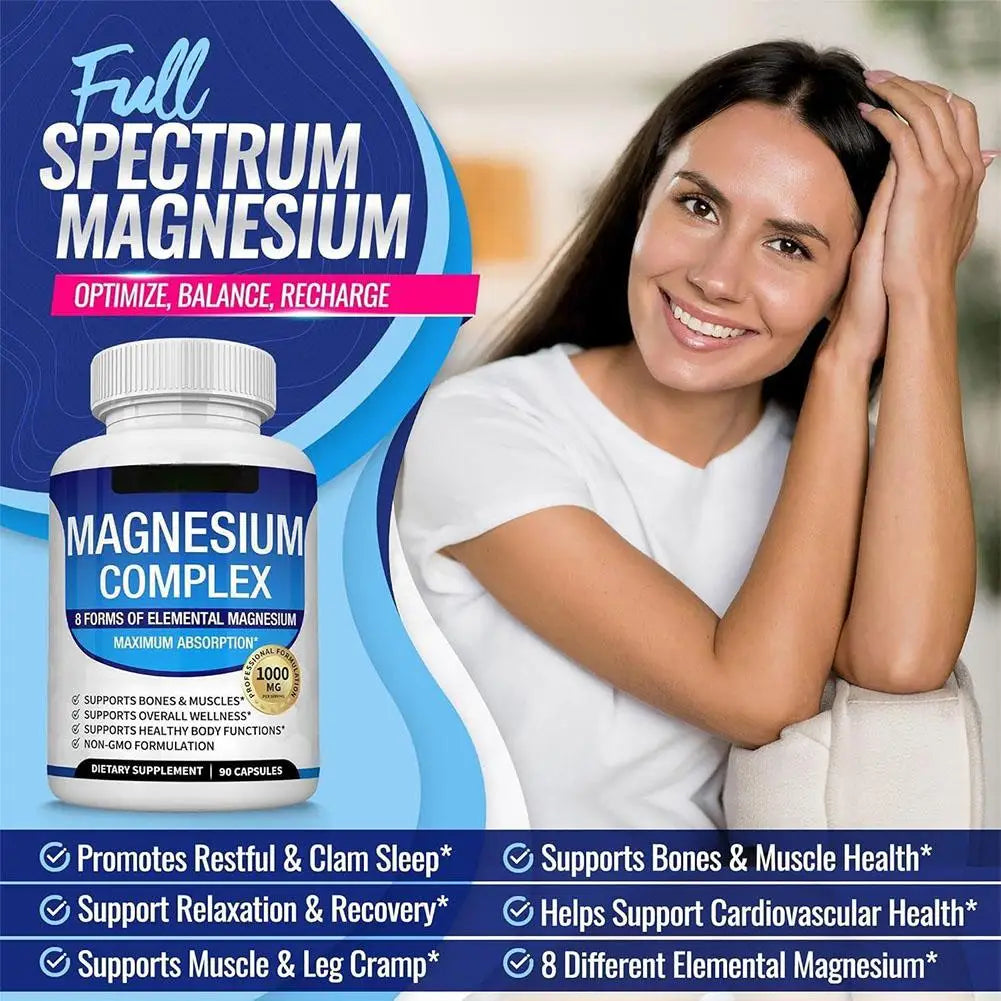 Magnesium Complex 1000MG Supplement
