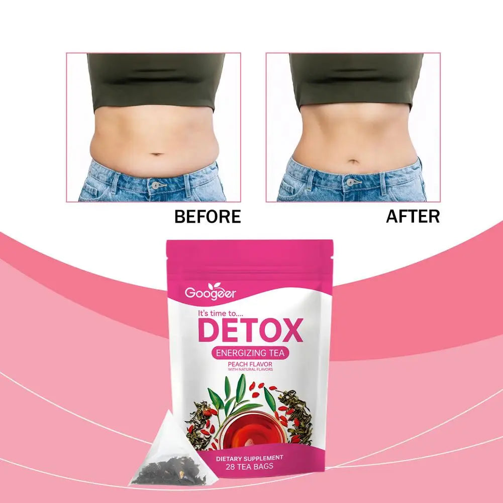 Detox Cleanse Tea: Immediate-Action Formula for Body Purification and Relieve Stress