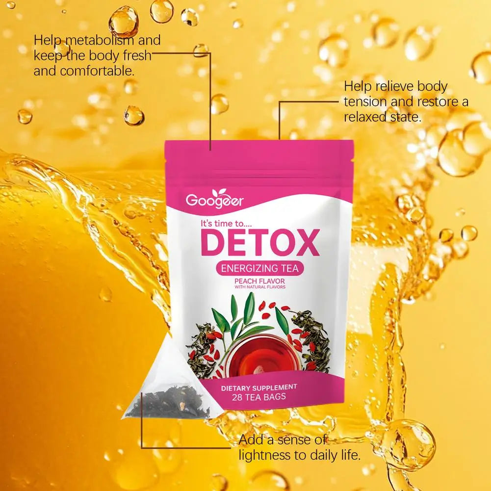Detox Cleanse Tea: Immediate-Action Formula for Body Purification and Relieve Stress