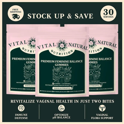 Women's Balance Gummies Help Regulate Physiological Balance And Enhances Immunity Rich In Multiple Vitamins Minerals