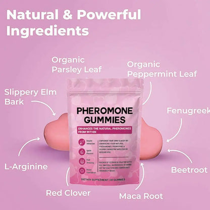 60pcs Pheromone Gummies Enhance Physical Immunity