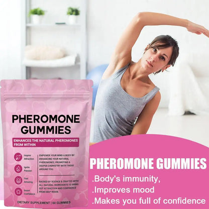 60pcs Pheromone Gummies Enhance Physical Immunity