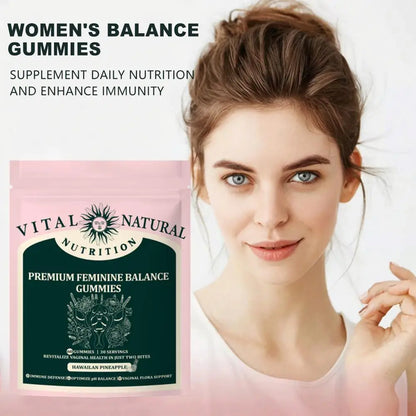 Women's Balance Gummies Help Regulate Physiological Balance And Enhances Immunity Rich In Multiple Vitamins Minerals