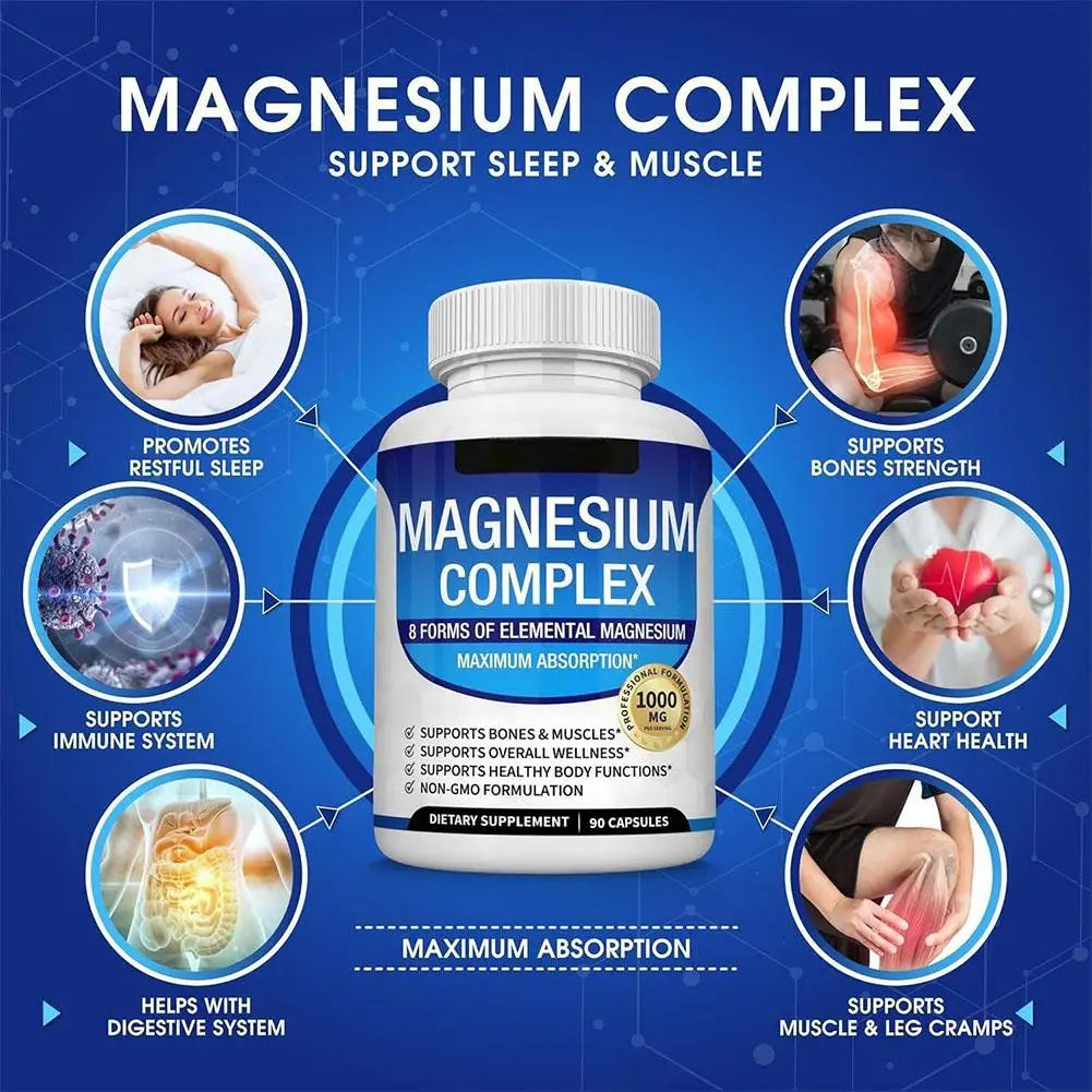 Magnesium Complex 1000MG Supplement