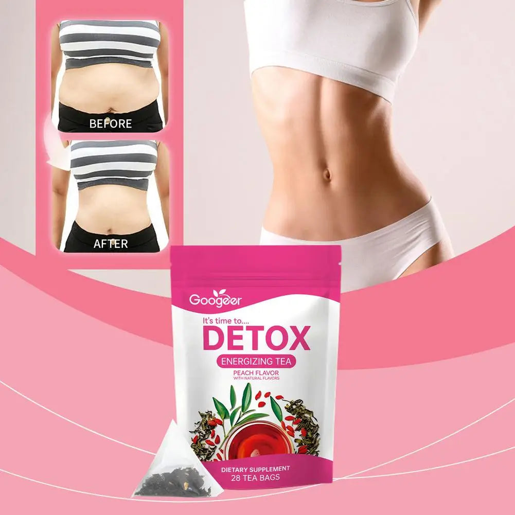 Detox Cleanse Tea: Immediate-Action Formula for Body Purification and Relieve Stress